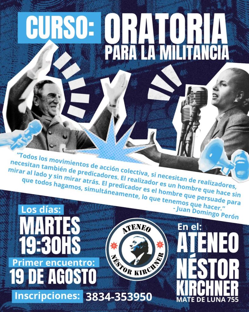🗣️ CURSO DE ORATORIA PARA LA MILITANCIA foto ateneo 6